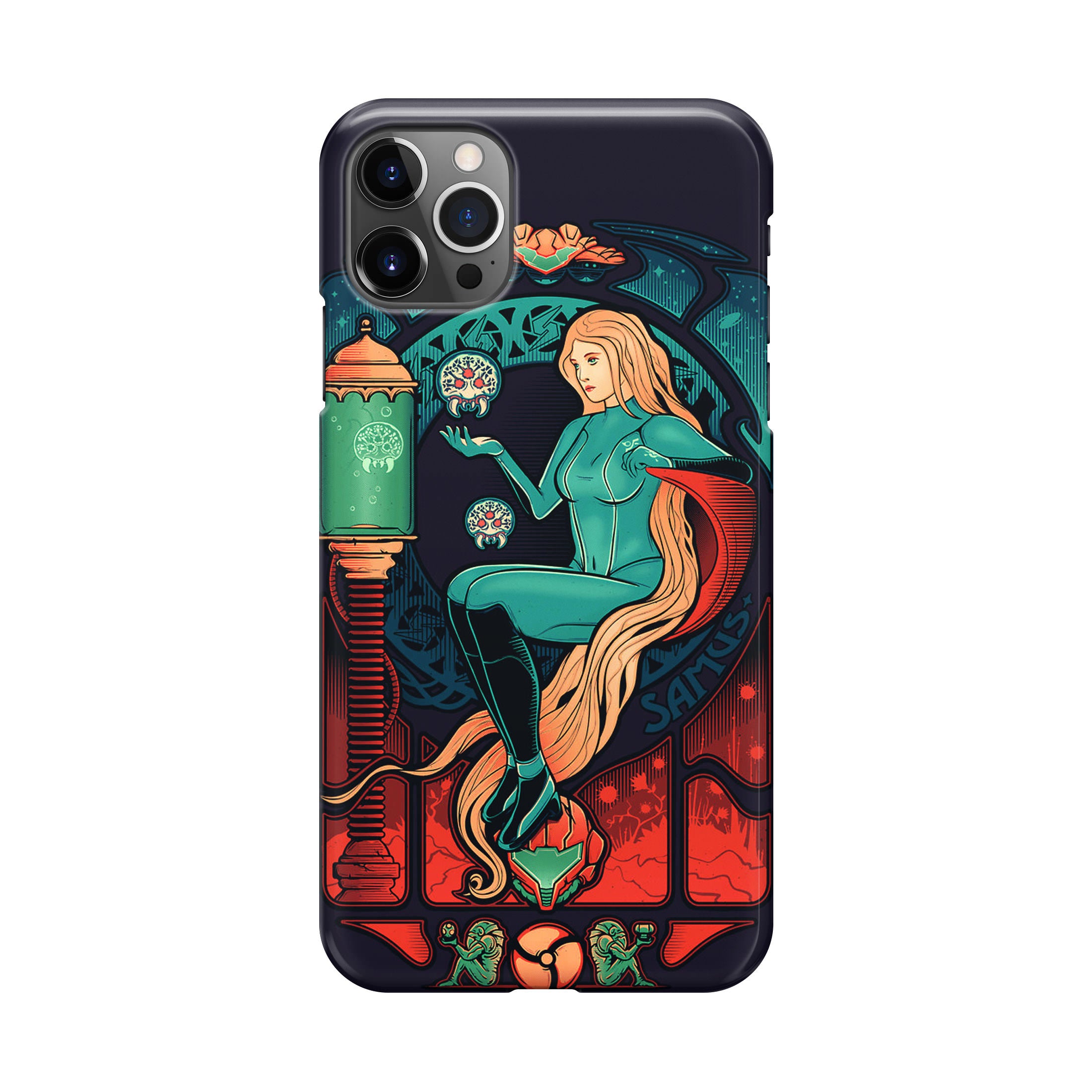 Aran Nouveau iPhone 12 Pro Max Case