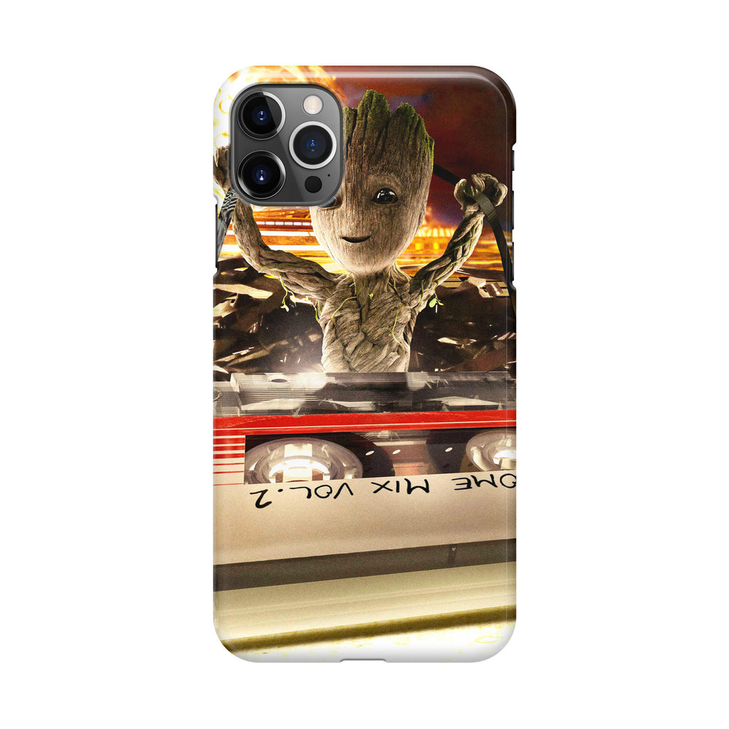 Baby Groot Mix Vol 2 iPhone 12 Pro Max Case