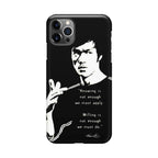 Bruce Lee Quotes iPhone 12 Pro Max Case