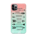 BTS Members Name iPhone 12 Pro Case