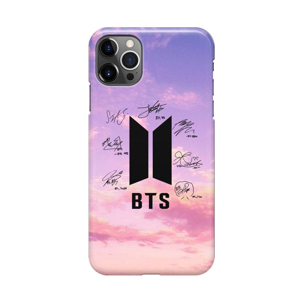 BTS Signature 2 iPhone 12 Pro Max Case