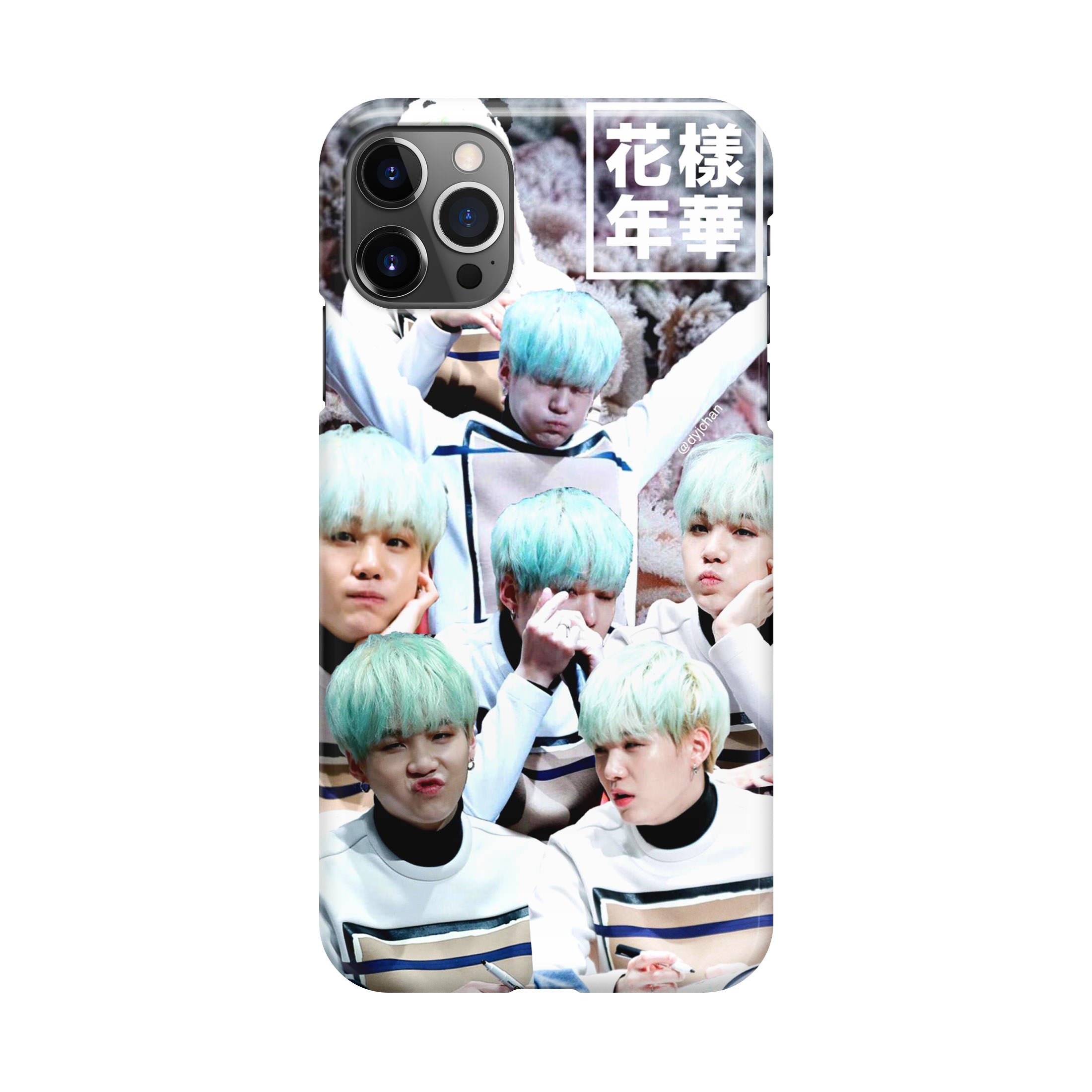 BTS Suga Collage iPhone 12 Pro Case
