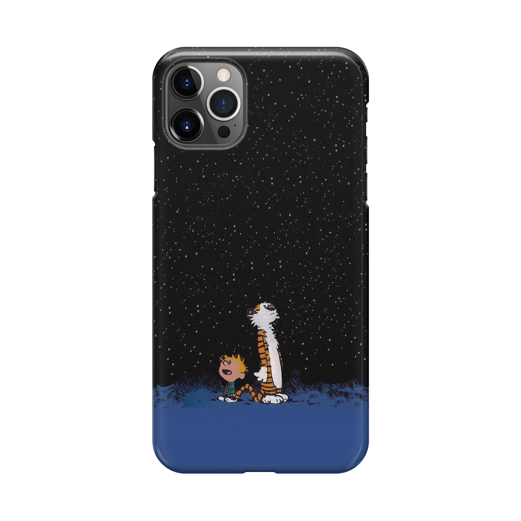 Calvin and Hobbes Space iPhone 12 Pro Max Case