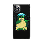 Cute Snorlax Umbrella iPhone 12 Pro Max Case