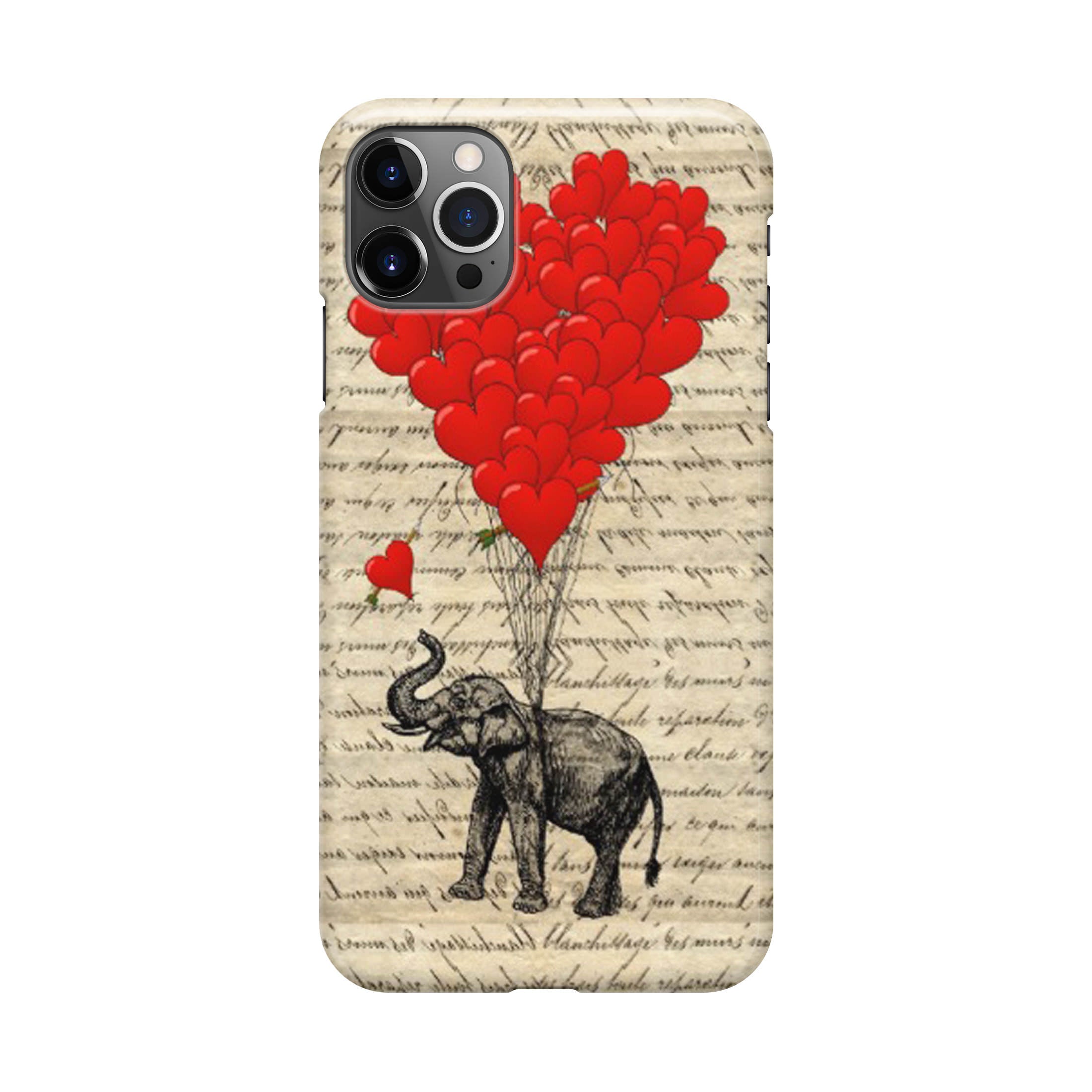 Elephant And Heart iPhone 12 Pro Max Case