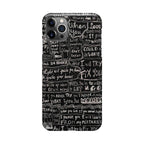 Fix You Lyrics iPhone 12 Pro Max Case