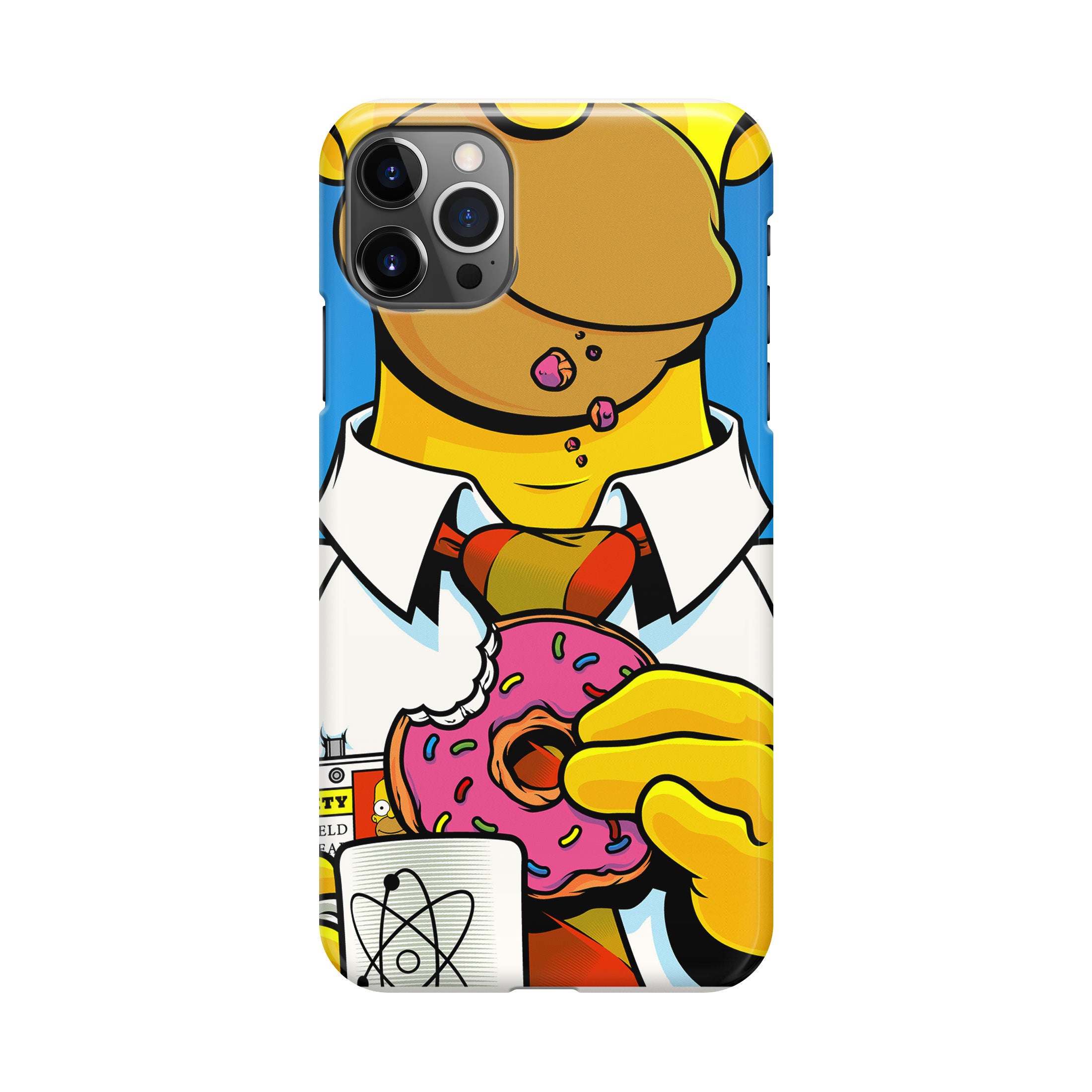 Homer Eats Donut iPhone 12 Pro Case