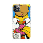 Homer Eats Donut iPhone 12 Pro Max Case