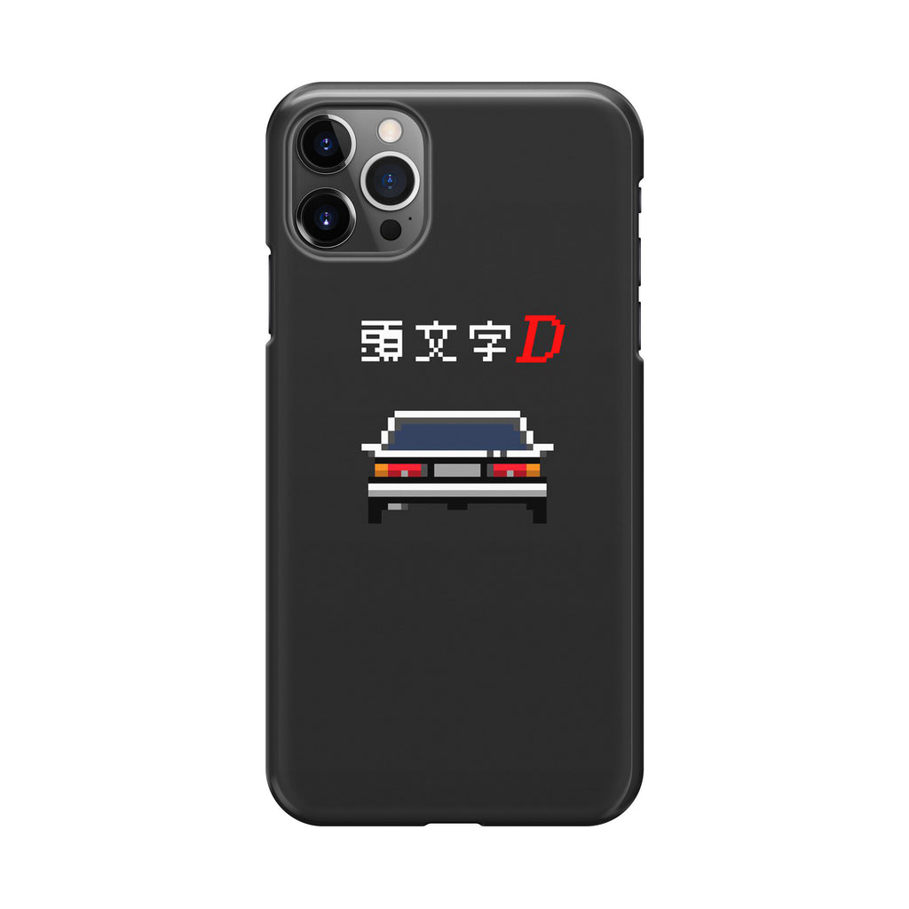 Initial D Pixel Art iPhone 12 Pro Max Case