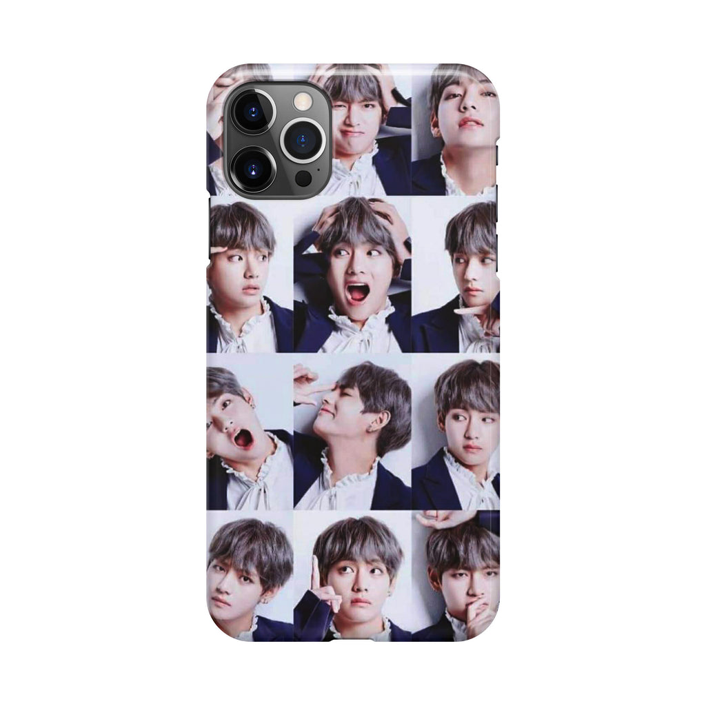Kim Tae-hyung Collage iPhone 12 Pro Max Case