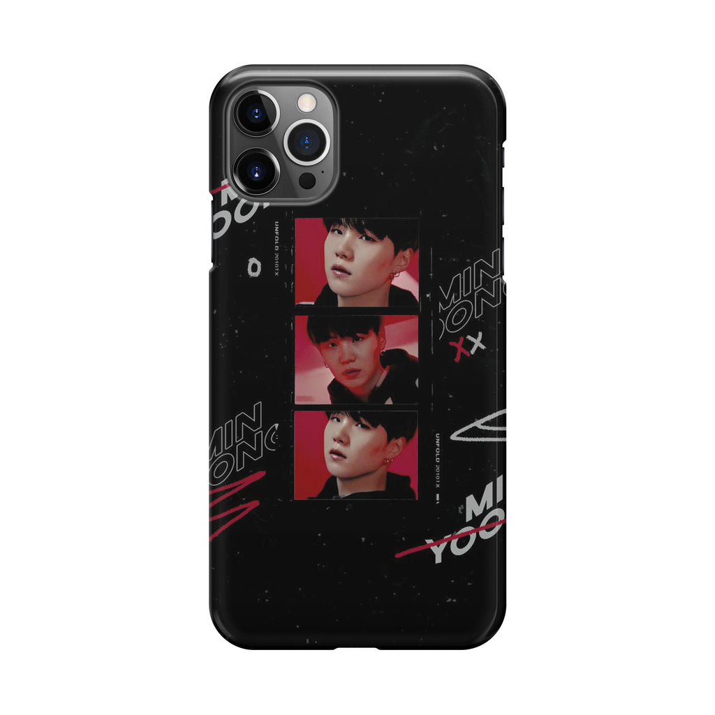 Min Yoongi iPhone 12 Pro Max Case