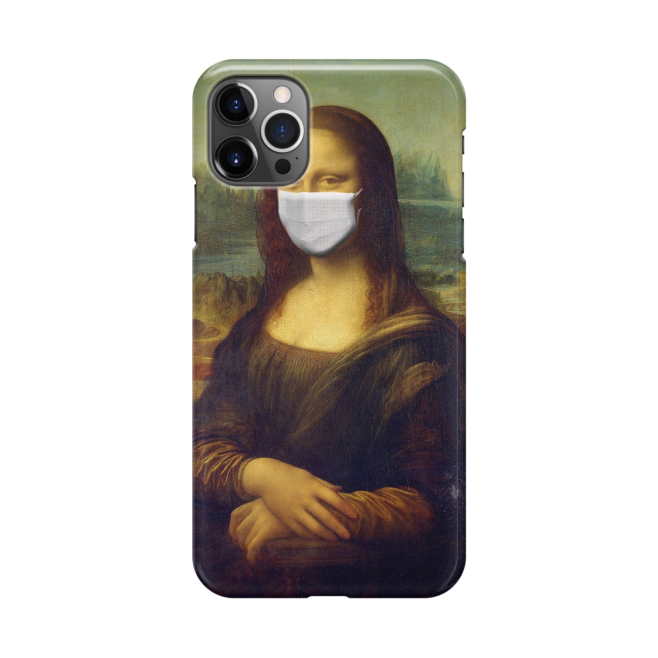 Monalisa In Pandemic iPhone 12 Pro Max Case
