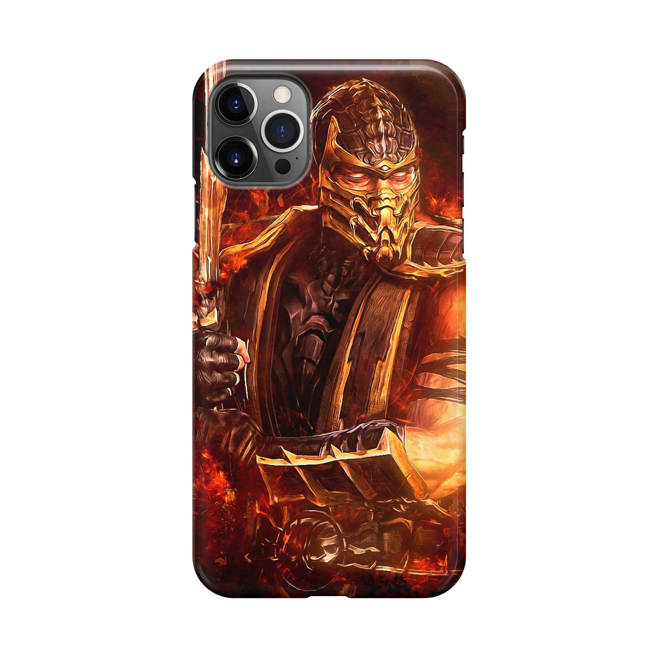 Mortal Kombat Scorpion iPhone 12 Pro Max Case