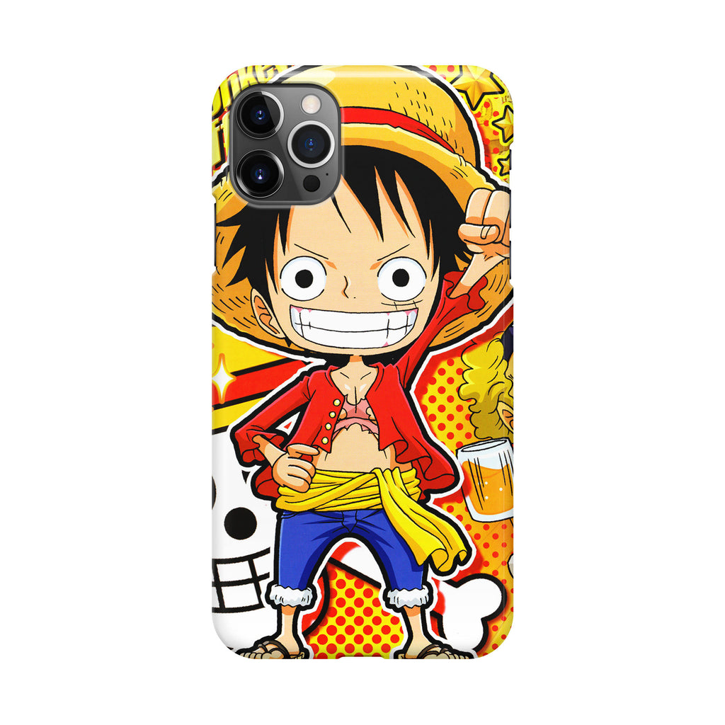 One Piece Cute Luffy iPhone 12 Pro Max Case