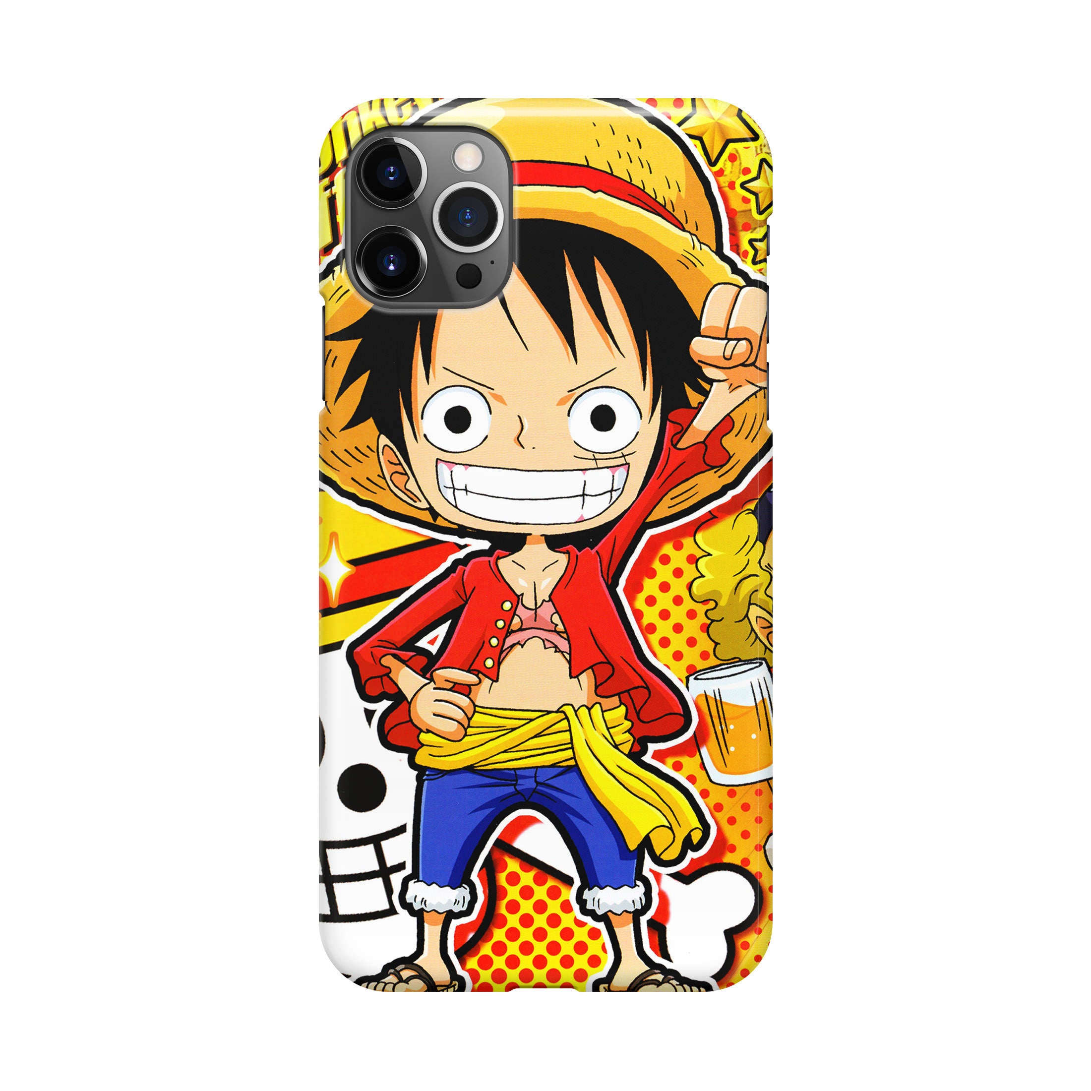One Piece Cute Luffy iPhone 12 Pro Max Case