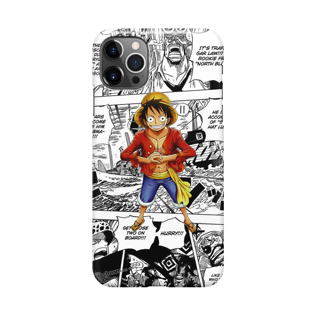 One Piece Luffy Comics iPhone 12 Pro Max Case