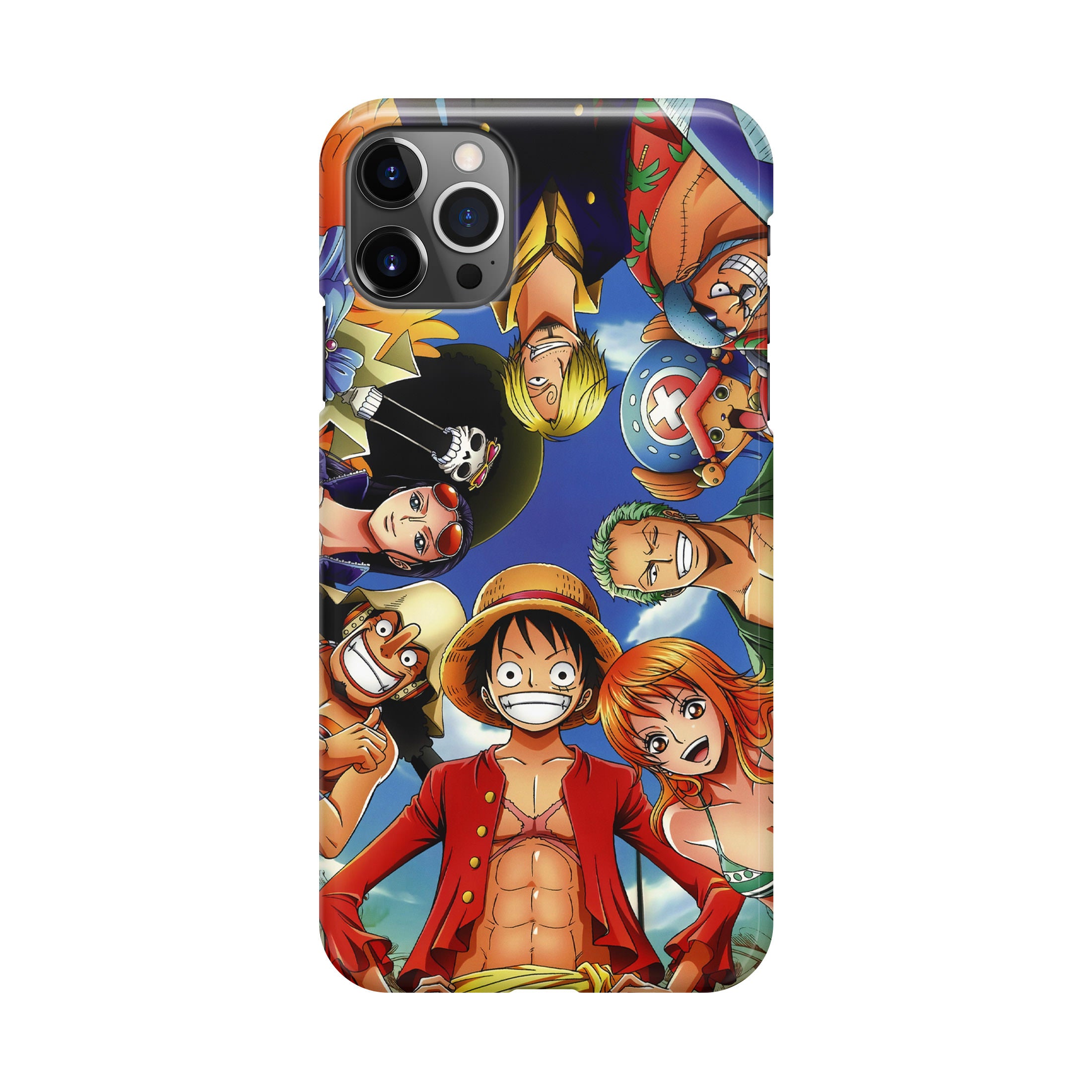 One Piece Luffy Crew iPhone 12 Pro Max Case