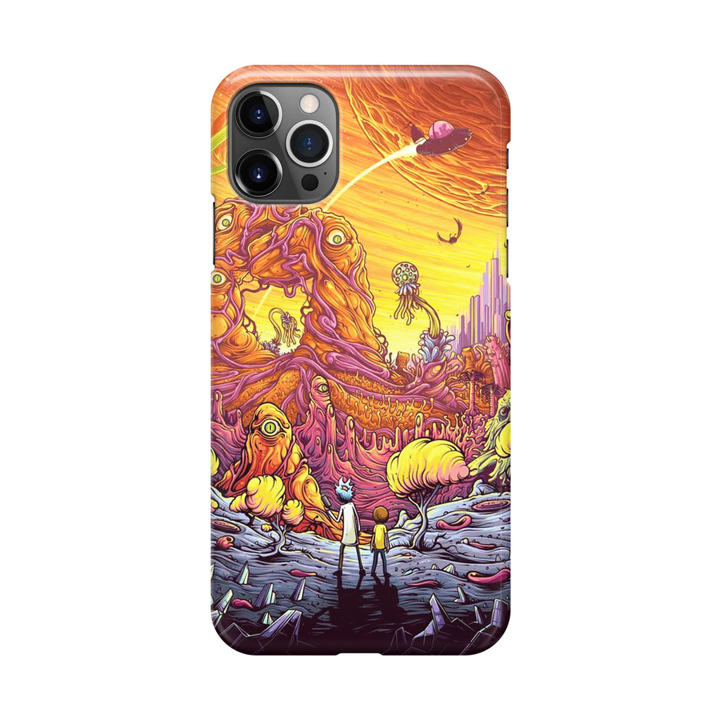 Rick And Morty Alien Planet iPhone 12 Pro Max Case