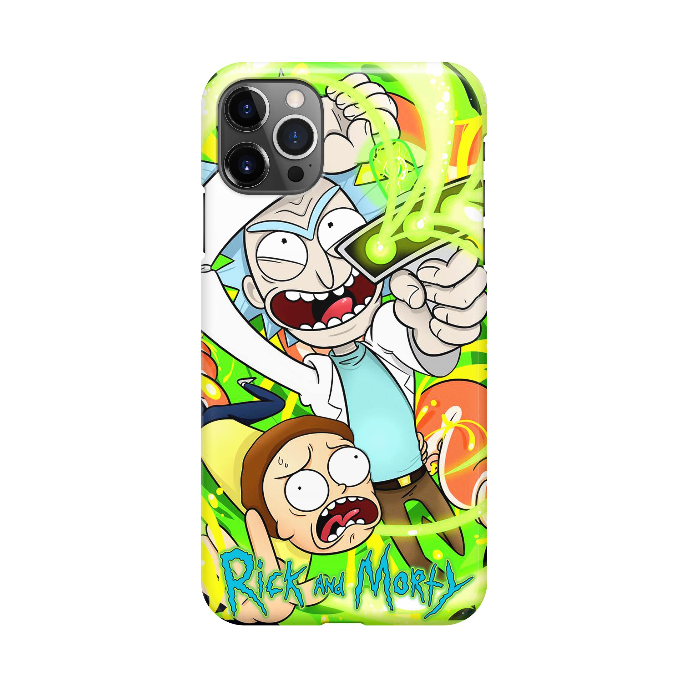 Rick And Morty Shoot Portal Gun iPhone 12 Pro Max Case