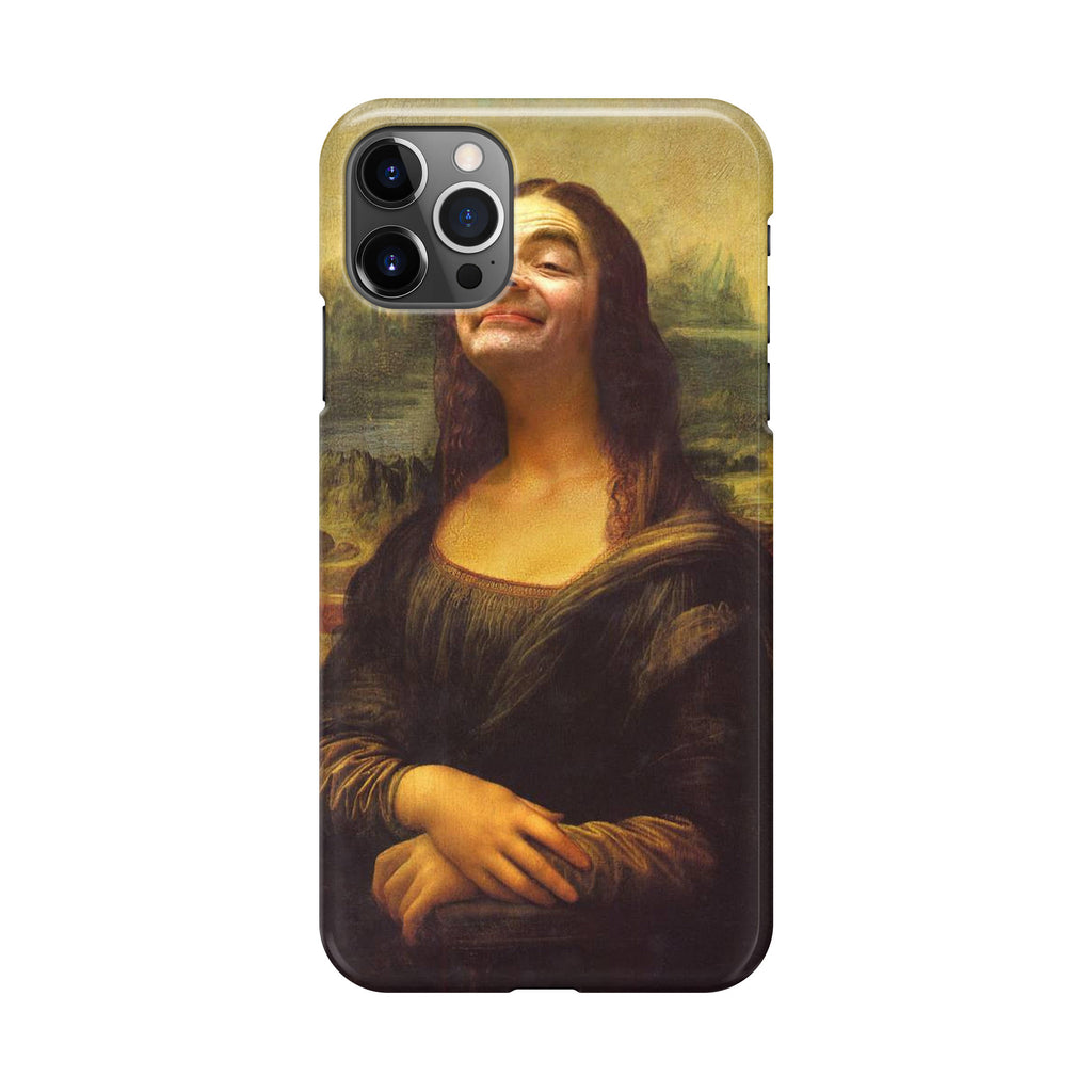 Rowan Atkinson Monalisa Funny iPhone 12 Pro Max Case