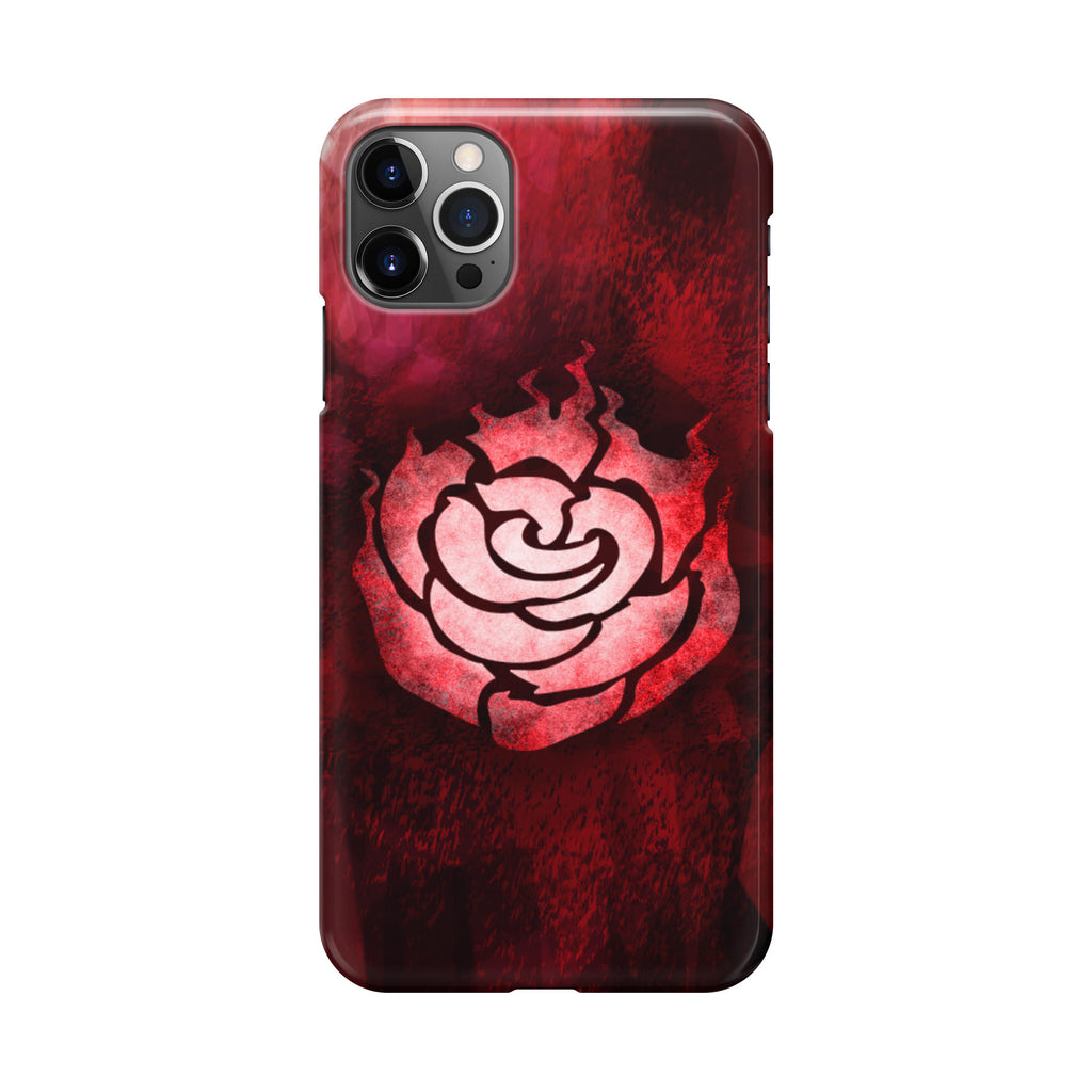 RWBY Ruby Rose Symbol iPhone 12 Pro Max Case