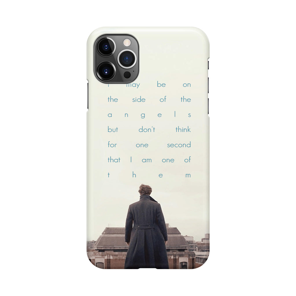 Sherlock Holmes Quote iPhone 12 Pro Max Case