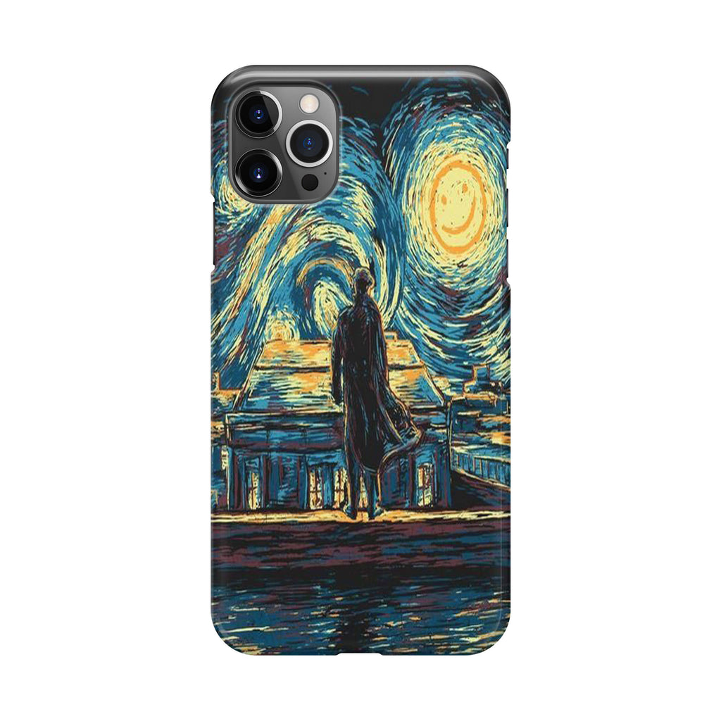 Sherlock Starry Night iPhone 12 Pro Max Case