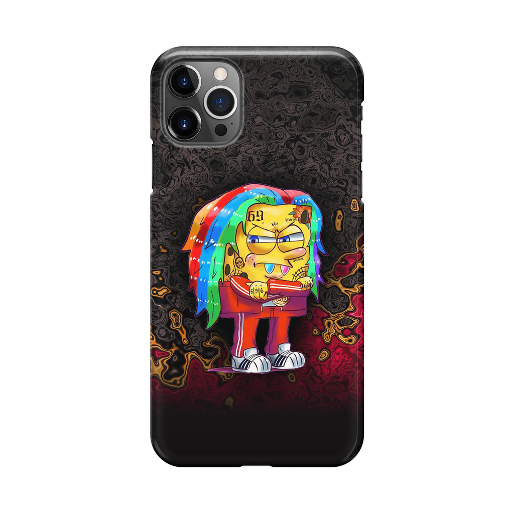 Sponge Hypebeast 69 Mode iPhone 12 Pro Max Case
