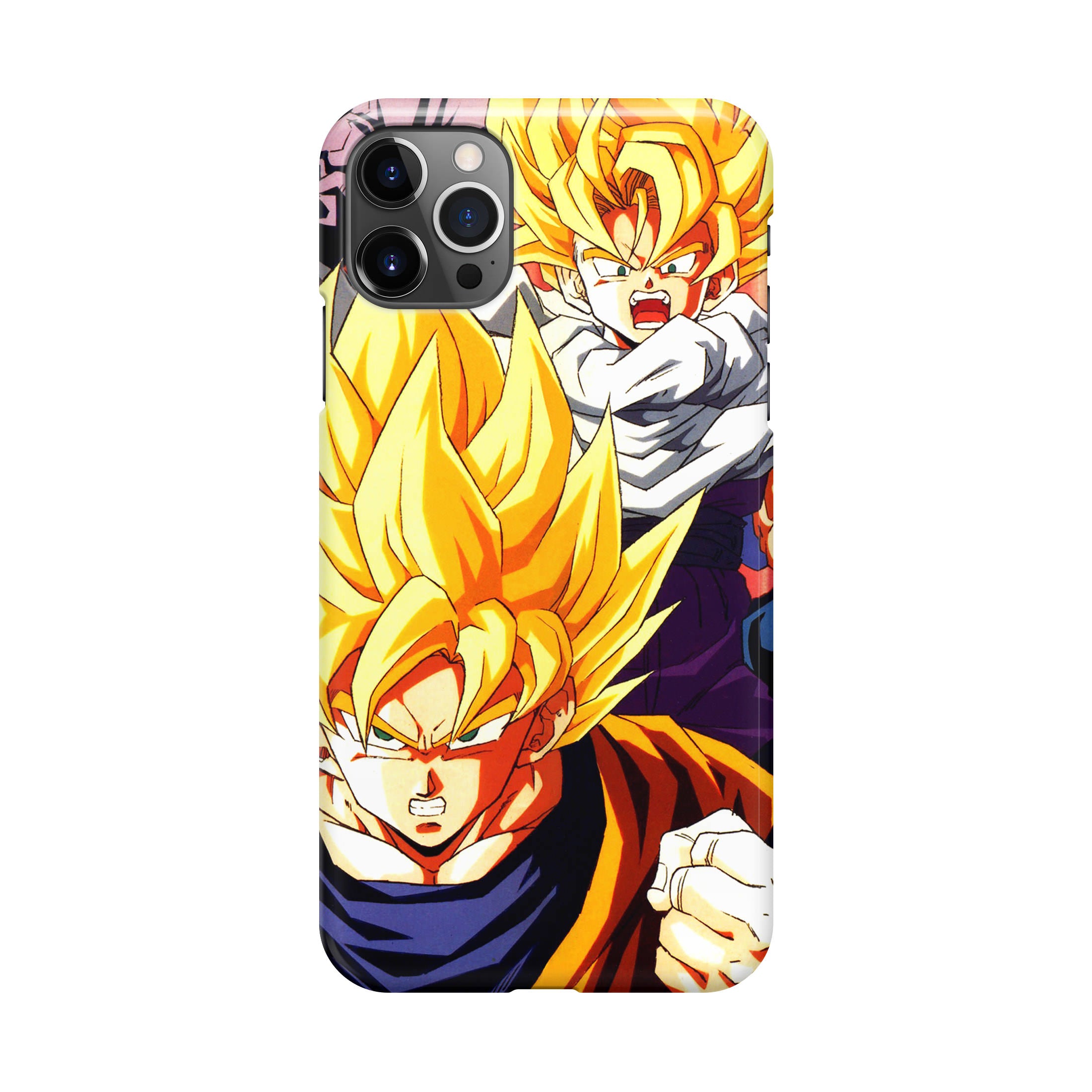 Super Saiyan Goku And Gohan iPhone 12 Pro Max Case