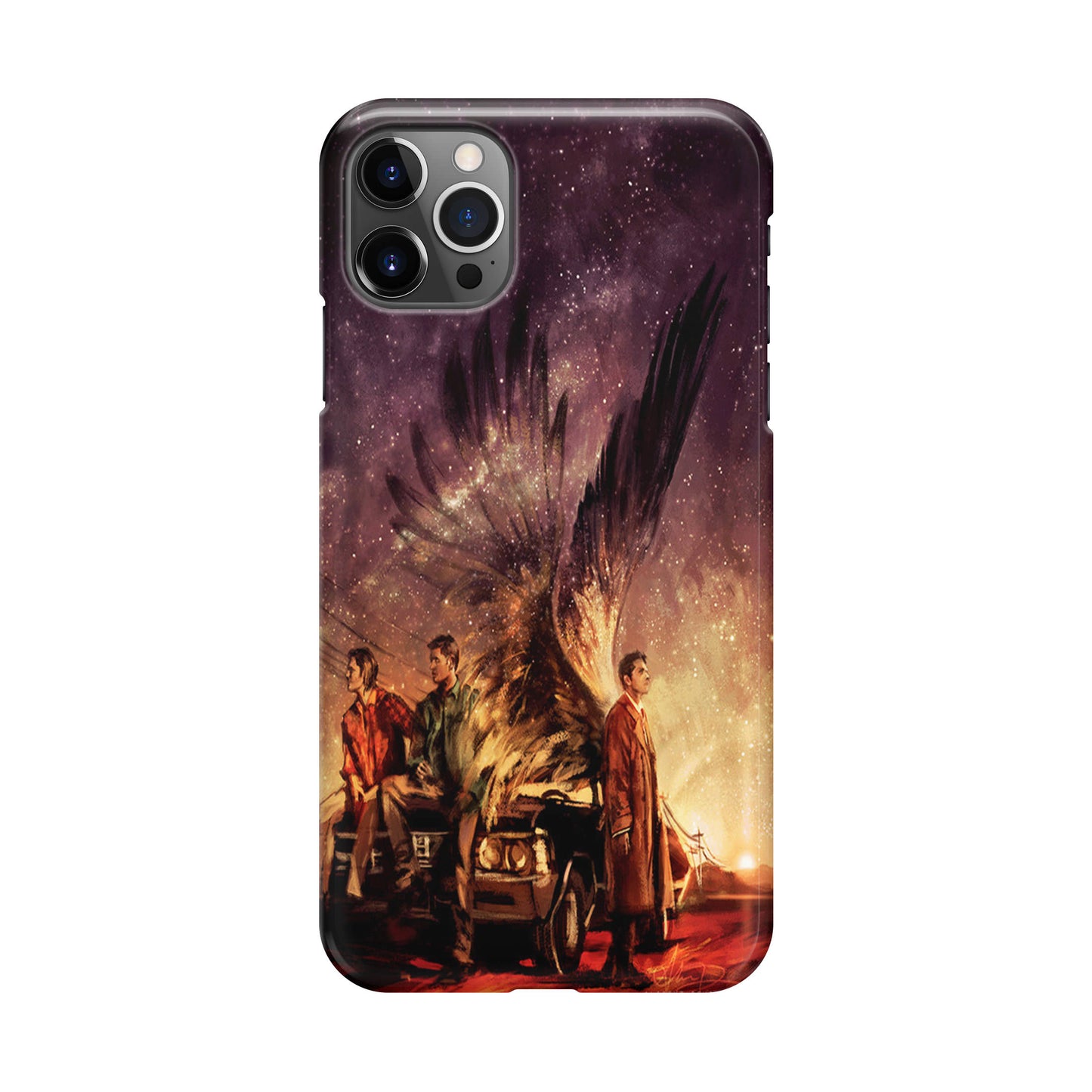 Supernatural Painting Art iPhone 12 Pro Max Case
