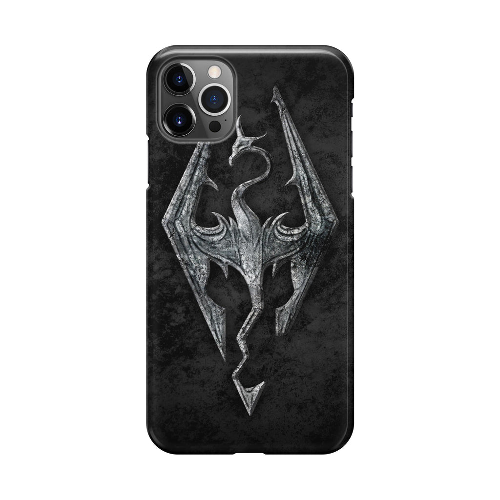 The Elder Scrolls V Skyrim Logo iPhone 12 Pro Max Case