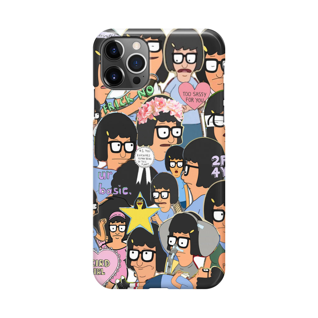 Tina Belcher Collage iPhone 12 Pro Max Case
