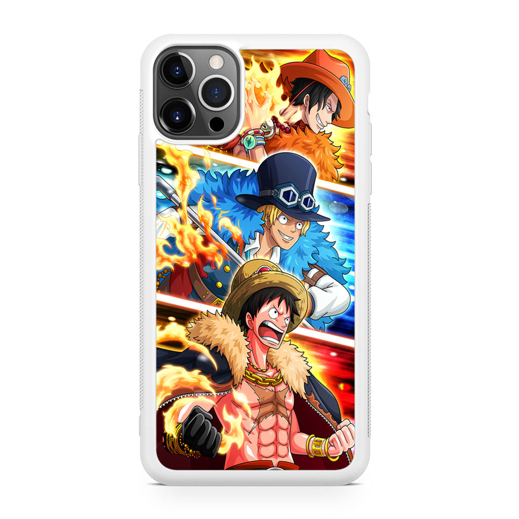 Ace Sabo Luffy iPhone 12 Pro Max Case