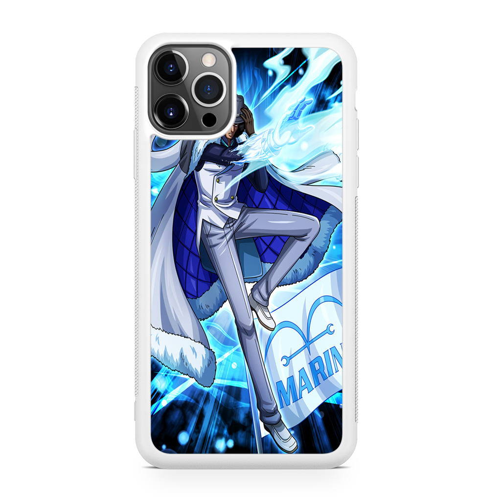 Marine Admiral Kuzan iPhone 12 Pro Case
