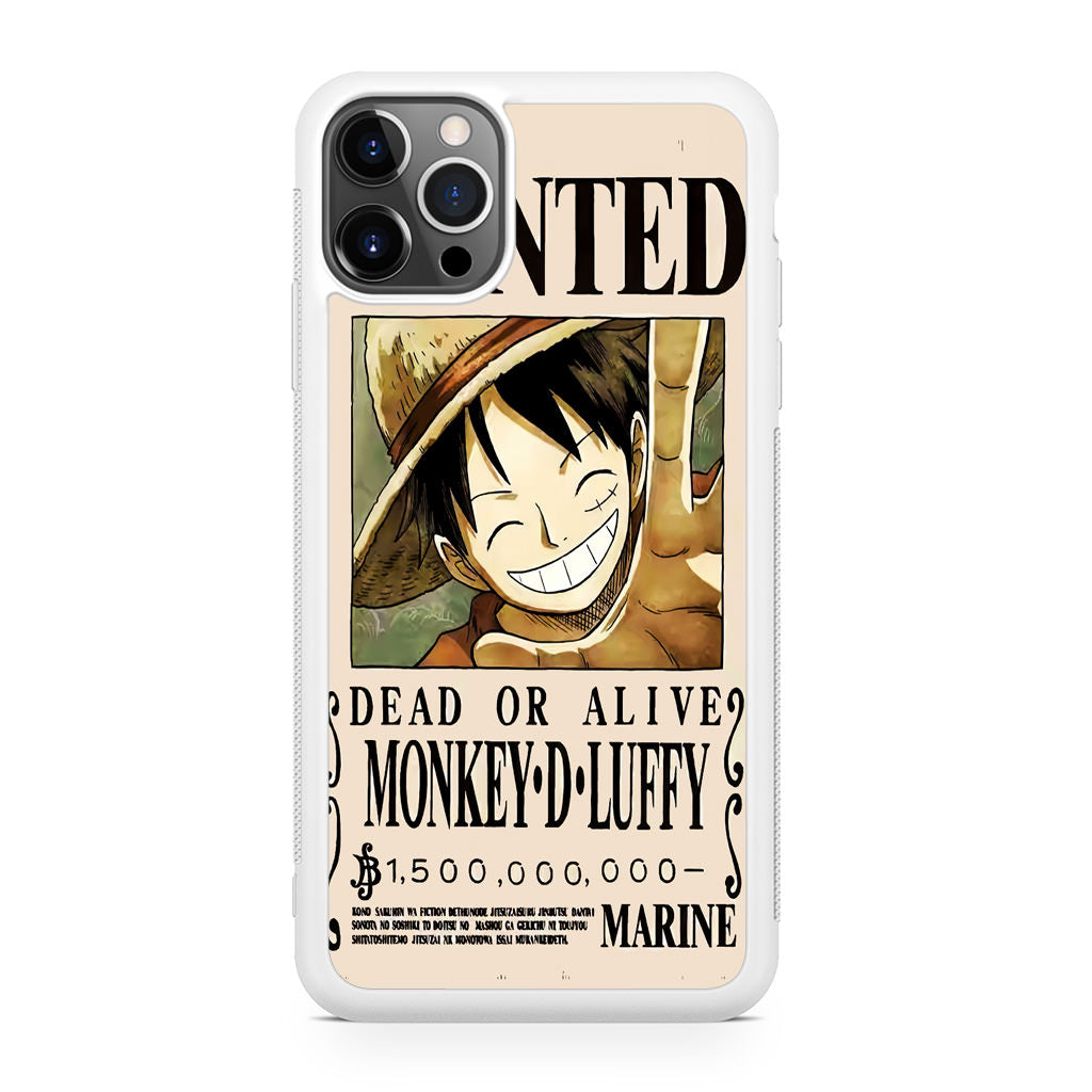 Monkey D Luffy Bounty iPhone 12 Pro Max Case