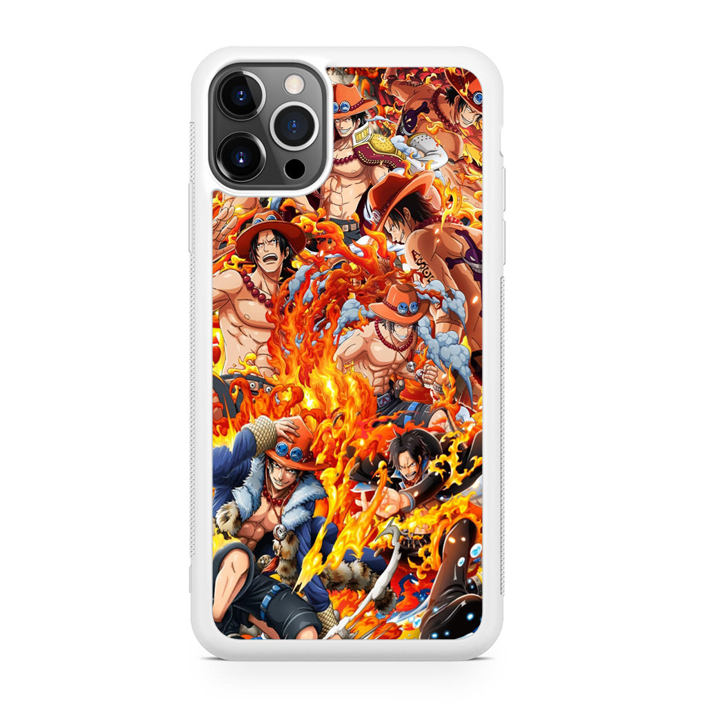 Portgas D Ace Collections iPhone 12 Pro Case
