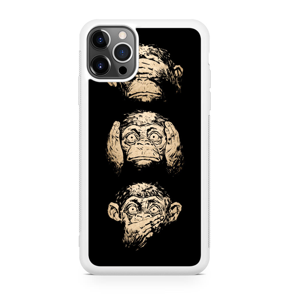 3 Wise Monkey iPhone 12 Pro Case
