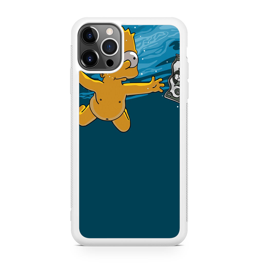 Bart Swimming For Money iPhone 12 Pro Max Case