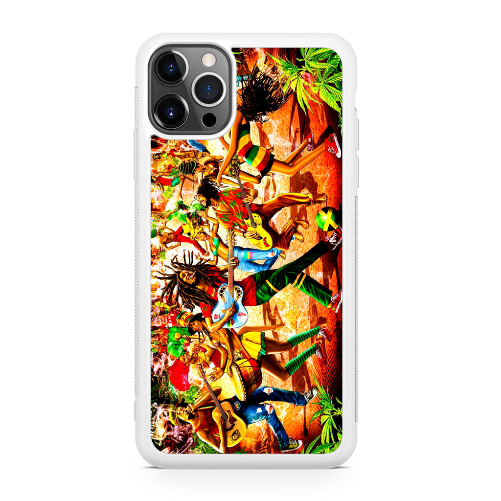 Bob Marley Reggae iPhone 12 Pro Case