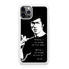 Bruce Lee Quotes iPhone 12 Pro Max Case