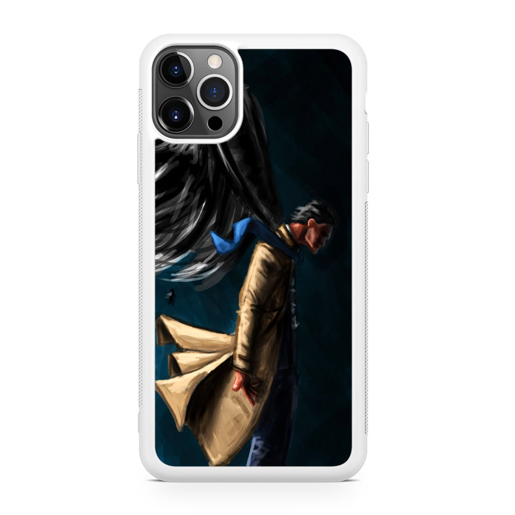 Castiel Supernatural Art iPhone 12 Pro Max Case
