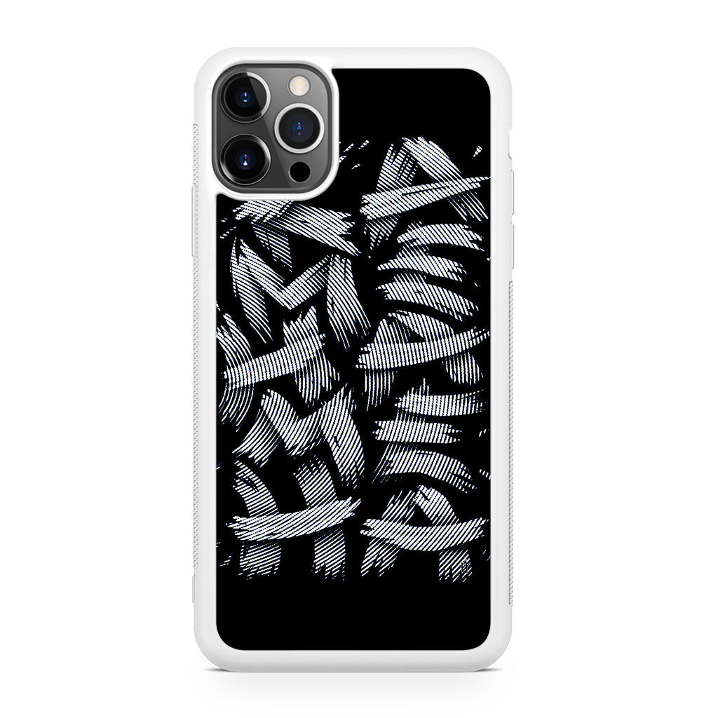 Dragon Ball Kamehameha Font Art iPhone 12 Pro Max Case