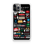 Friends TV Show Quotes Poster iPhone 12 Pro Case