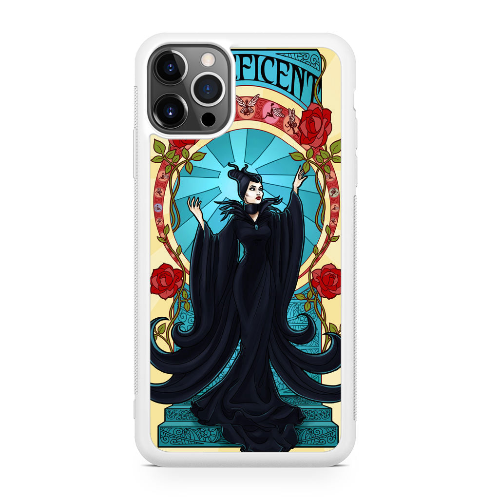 Maleficent With Flower iPhone 12 Pro Max Case