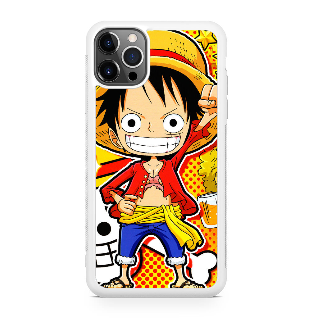 One Piece Cute Luffy iPhone 12 Pro Max Case