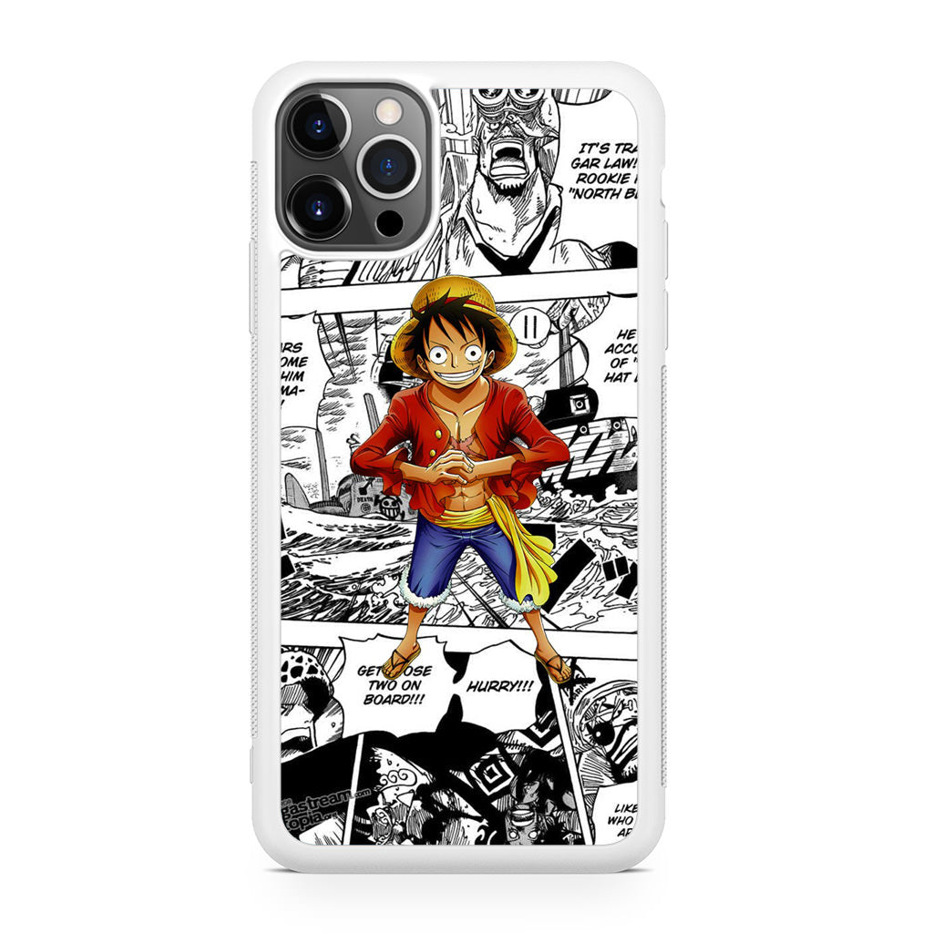 One Piece Luffy Comics iPhone 12 Pro Max Case