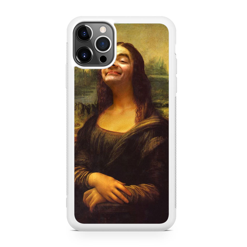 Rowan Atkinson Monalisa Funny iPhone 12 Pro Max Case