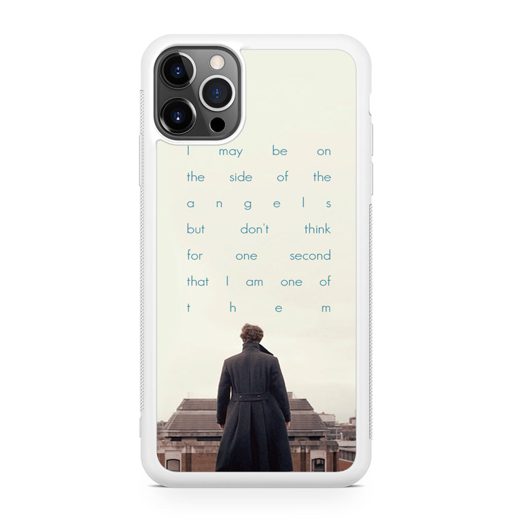 Sherlock Holmes Quote iPhone 12 Pro Max Case