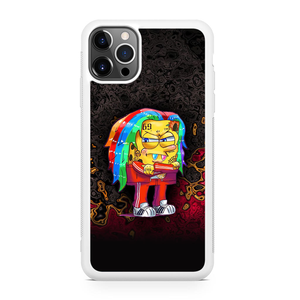 Sponge Hypebeast 69 Mode iPhone 12 Pro Max Case