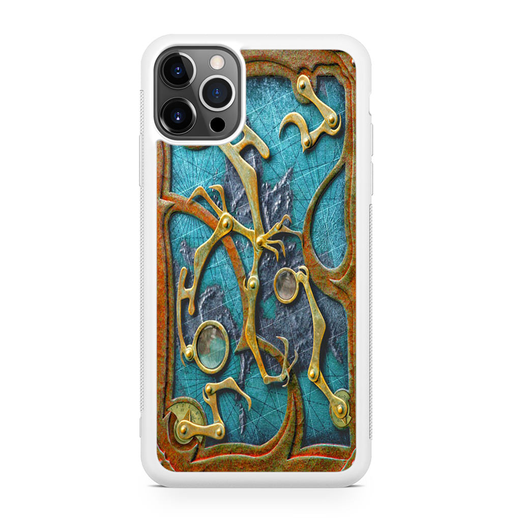 Steampunk Book Cover iPhone 12 Pro Max Case